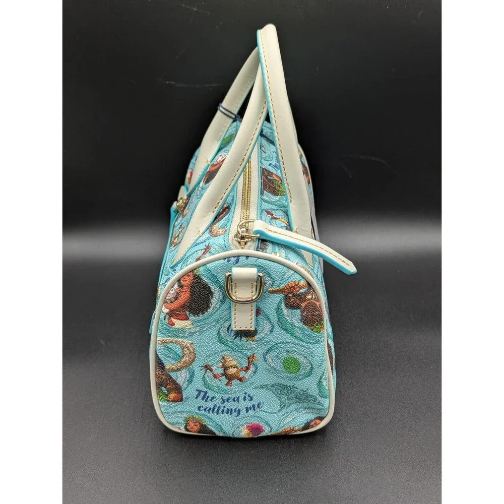 Disney Parks Dooney & Bourke Moana Barrel Bag Purse New With Tags